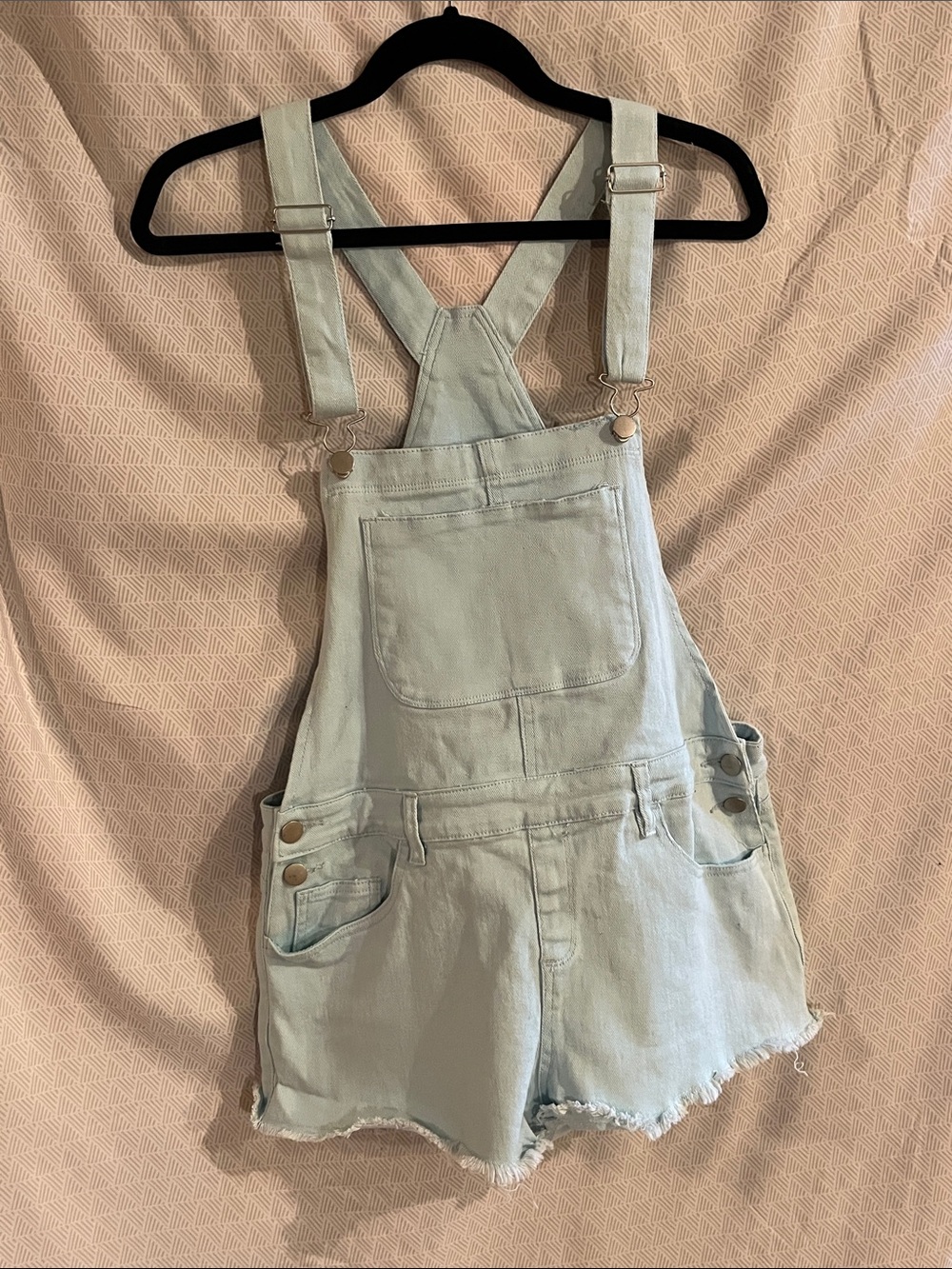 Forever21 Light Blue Overalls